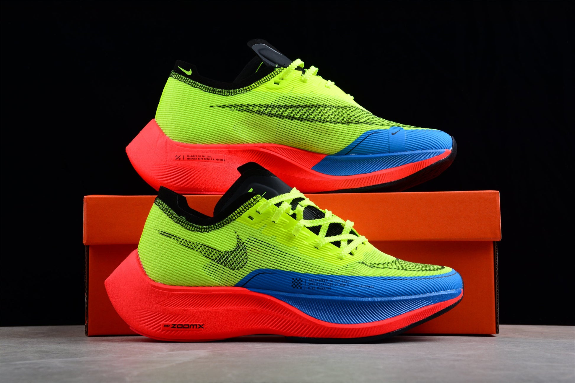 Zoom - Vaporfly Ne - T% 2 Green,blue And - Red Unisex Streetwear Limited Edition - ### Nike ZoomX Vaporfly NEXT% 2 The Nike ZoomX Vaporfly NEXT% 2 is a high-performance