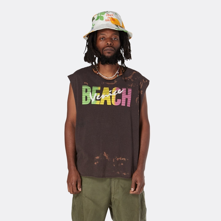 Gallery Dept. T-Shirt - Black Unisex Streetwear Limited Edition - **Gallery Dept. Venice Beach Sleeveless Tee** The Gallery Dept. Venice Beach Sleeveless Tee is a