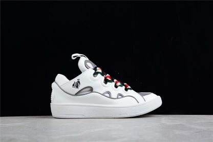 Lanvin And Grey Sneaker T-Shirt - White Unisex Streetwear Limited Edition - ### Lanvin White and Grey Sneaker Elevate your sneaker collection with the Lanvin White and