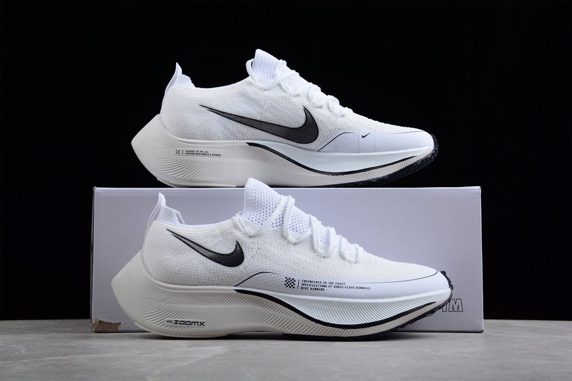 Zoom - Vaporfly Ne - T% 2 White And - Black Unisex Streetwear Limited Edition - ### Nike ZoomX Vaporfly NEXT% 2 C White/Black Experience elite performance with the Nike ZoomX