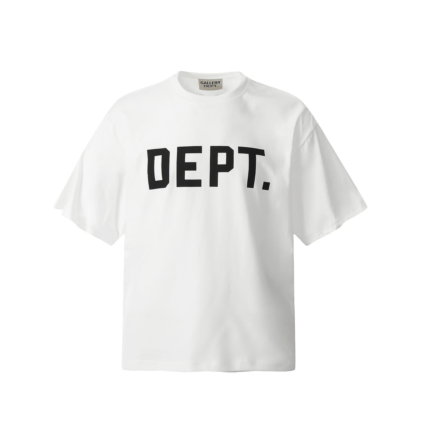 GALLERY Dept 24ss T-Shirt - Black Unisex Streetwear Limited Edition - Introducing the Gallery Dept. DEPT. Logo T-Shirt in Classic Black, a staple piece that perfectly