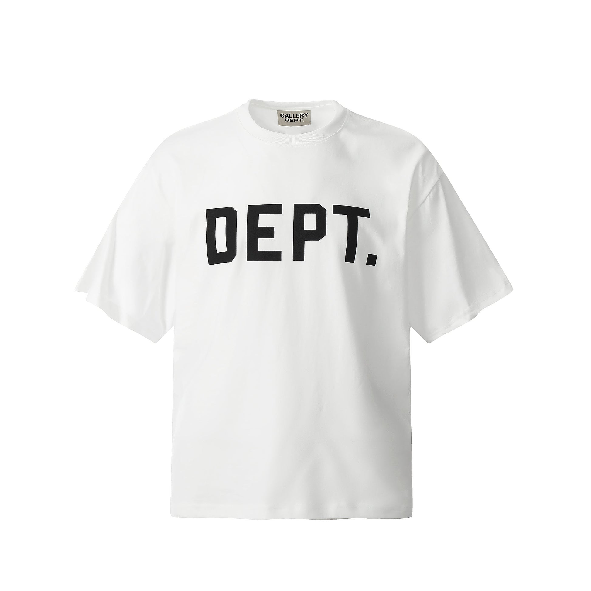 GALLERY Dept 24ss T-Shirt - Black Unisex Streetwear Limited Edition - Introducing the Gallery Dept. DEPT. Logo T-Shirt in Classic Black, a staple piece that perfectly
