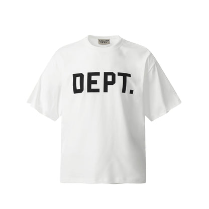 GALLERY Dept 24ss T-Shirt - Black Unisex Streetwear Limited Edition - Introducing the Gallery Dept. DEPT. Logo T-Shirt in Classic Black, a staple piece that perfectly