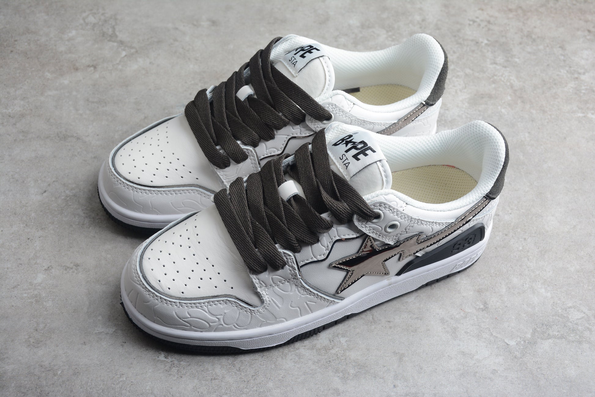 BAPE Sta 93 Low Top Sneakers - Black Unisex Streetwear Limited Edition - ### BAPE STA 93 Low Top Sneakers Introducing the BAPE STA 93 Low Top Sneakers,
