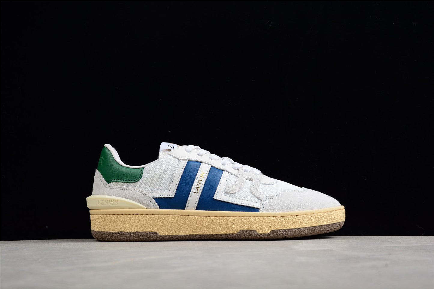 Lanvin Mesh And Suede Sneakers - White Unisex Streetwear Limited Edition - ### Lanvin Mesh and Suede Sneakers Introducing the Lanvin Mesh and Suede Sneakers, a perfect