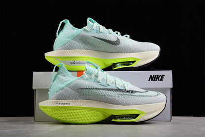 Zoom Alphafly Ne - T% 2 Mint And Yellow - Green Unisex Streetwear Limited Edition