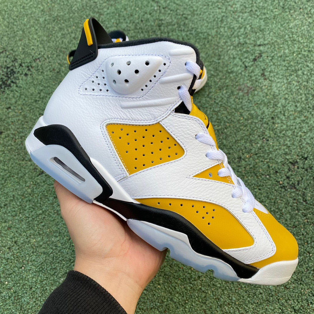 Jordan 6 yellow Ochre Unisex Streetwear Limited Edition