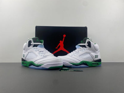 Jordan 5 Wmns lucky Green Unisex Streetwear Limited Edition