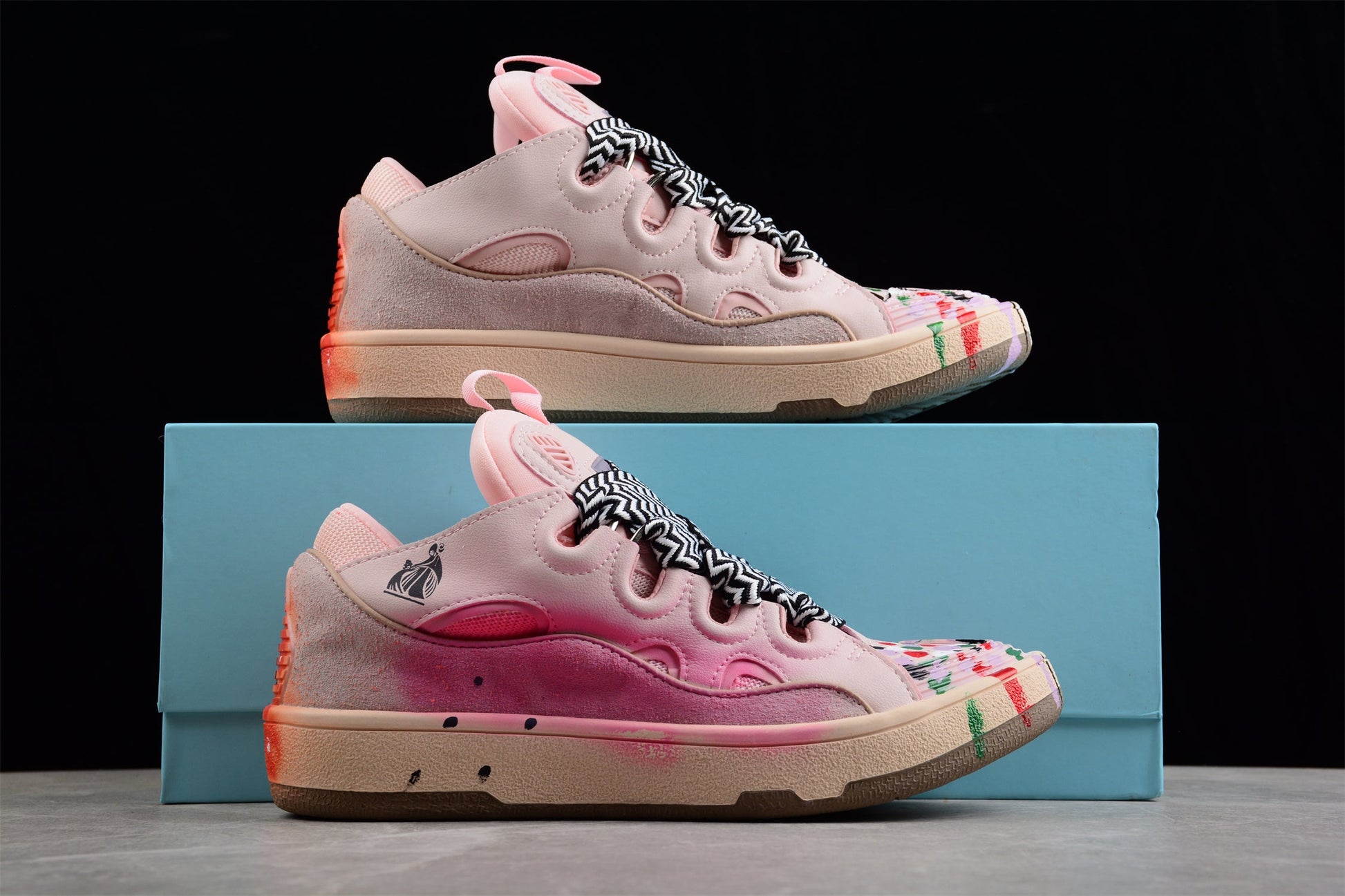 Vibrant Low Top Sneakers - Pink Unisex Streetwear Limited Edition - ### Vibrant Pink Low Top Sneakers Make a bold fashion statement with these vibrant Pink