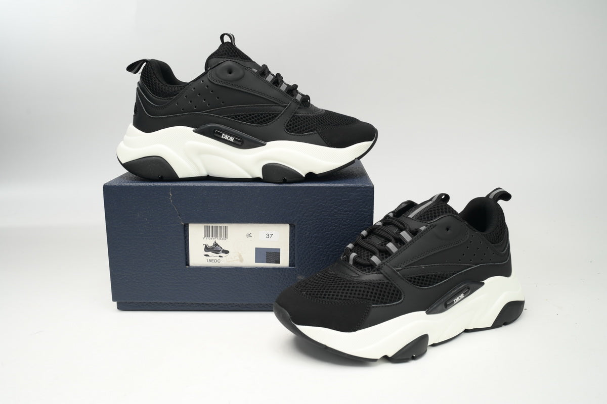 DIOR B22 Sneakers - Black Unisex Streetwear Limited Edition