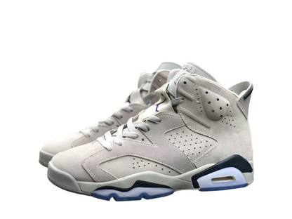 Jordan 6 Retro 'georgetown' - Blue Unisex Streetwear Limited Edition - The Air Jordan 6 'Georgetown' is a sophisticated nod to one of the most iconic
