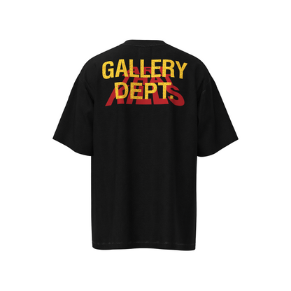 GALLERY Dept T-Shirt - Red Unisex Streetwear Limited Edition - **Gallery Dept. 'Watching' T-Shirt** The Gallery Dept. 'Watching' T-Shirt is a standout piece that combines