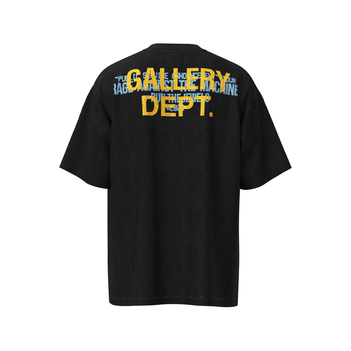 GALLERY Dept T-Shirt - Black Unisex Streetwear Limited Edition - The Gallery Dept. 'Enlightened' Tee is a unique and bold addition to your wardrobe. Crafted