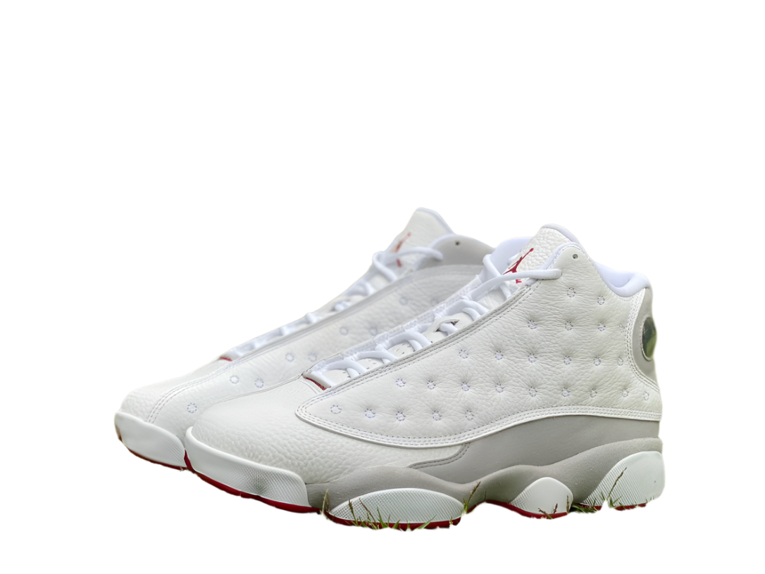 Jordan 13 Retro 'history Of Flight' - White Unisex Streetwear Limited Edition - The Air Jordan 13 Retro 'History of Flight' is a striking blend of classic design