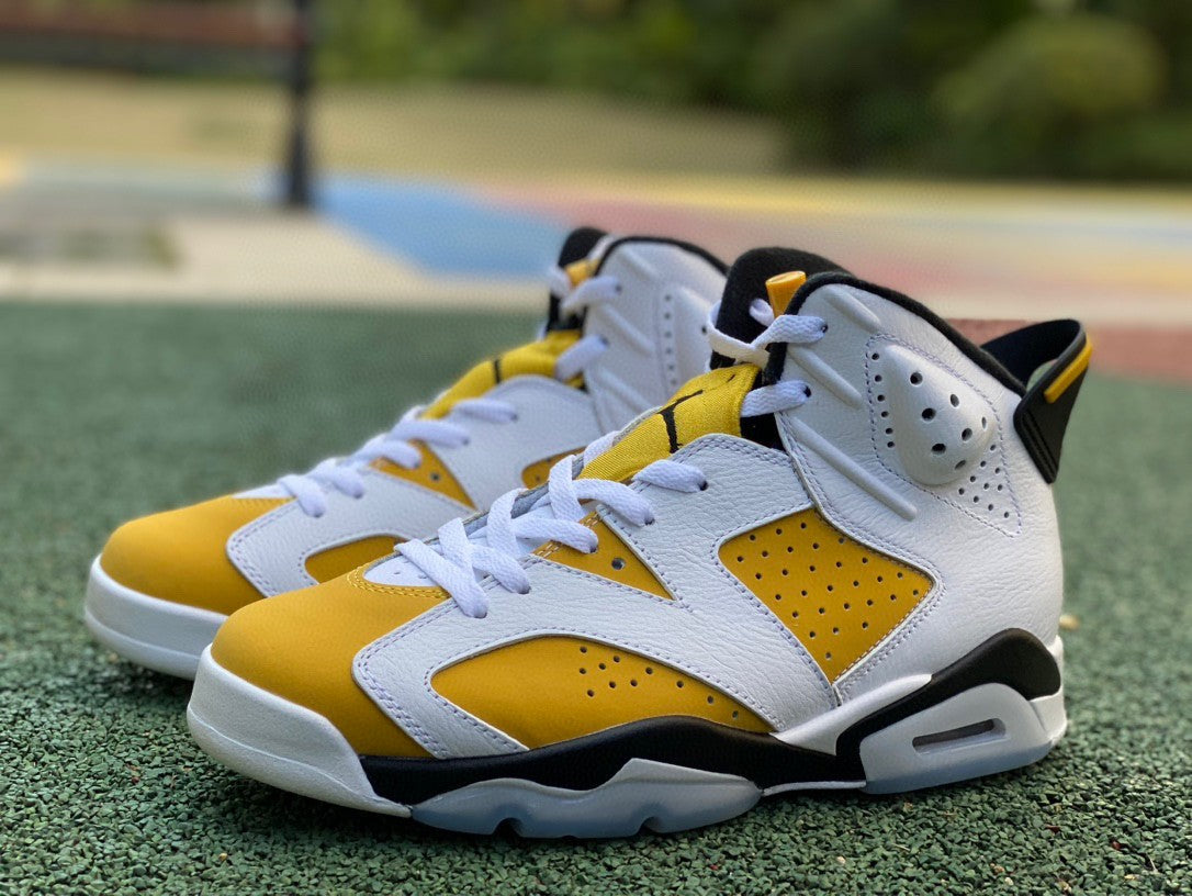Jordan 6 yellow Ochre Unisex Streetwear Limited Edition