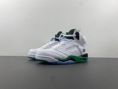 Jordan 5 Wmns lucky Green Unisex Streetwear Limited Edition