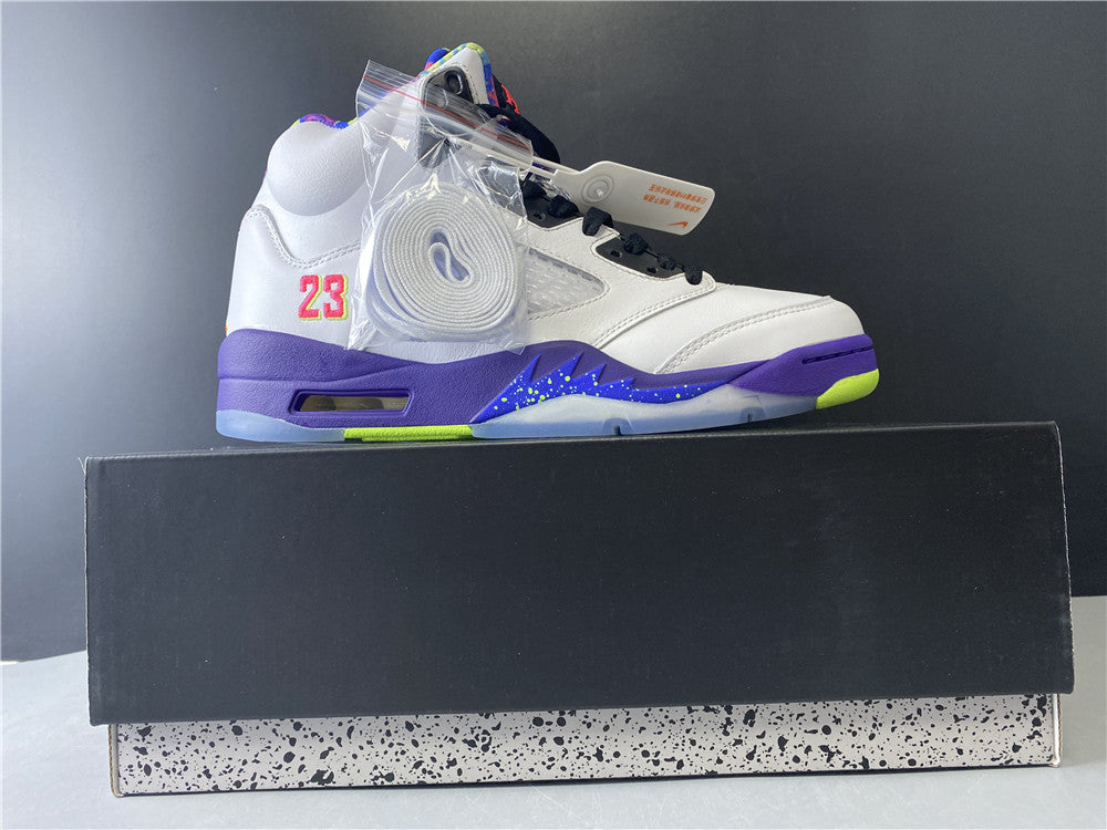 Jordan 5 Retro 'alternate Bel-air' T-Shirt - Black Unisex Streetwear Limited Edition - **Product Description: Air Jordan 5 Retro 'Alternate Bel-Air'** The Air Jordan 5 Retro 'Alternate Bel-Air'