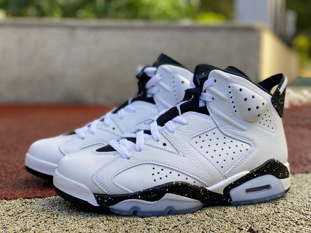 Jordan 6 reverse Oreo - Black Unisex Streetwear Limited Edition