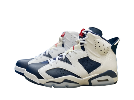 Jordan 6 Retro Olympic - Black Unisex Streetwear Limited Edition