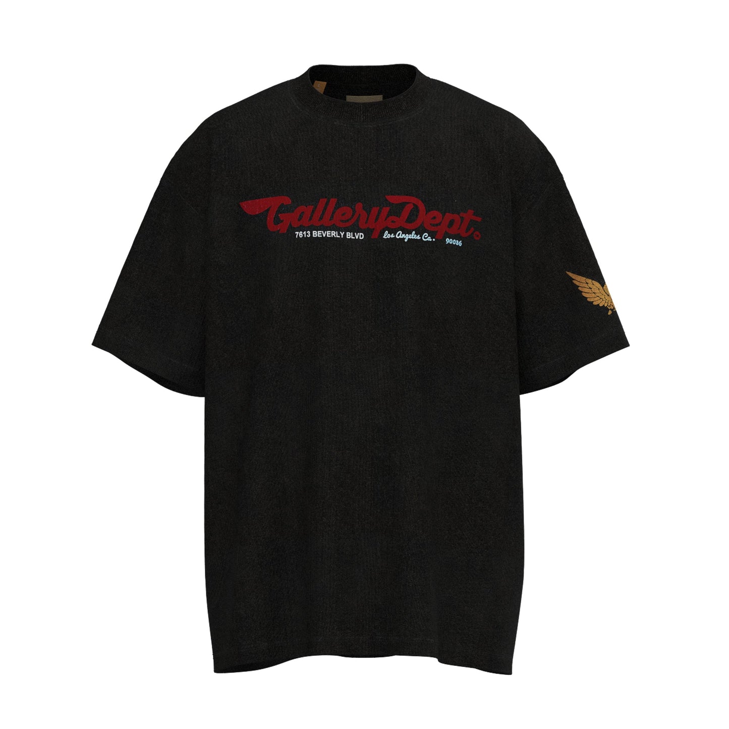 Gallery Dept T-Shirt - Black Unisex Streetwear Limited Edition - **Gallery Dept. Beverly Blvd T-Shirt** The Gallery Dept. Beverly Blvd T-Shirt is a prime example