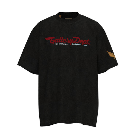 Gallery Dept T-Shirt - Black Unisex Streetwear Limited Edition - **Gallery Dept. Beverly Blvd T-Shirt** The Gallery Dept. Beverly Blvd T-Shirt is a prime example