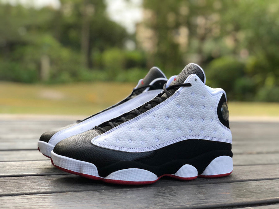 Jordan 13 Retro 'he Got Game' Sneakers - Black Unisex Streetwear Limited Edition - The Air Jordan 13 Retro in the 'He Got Game' colorway is a classic and