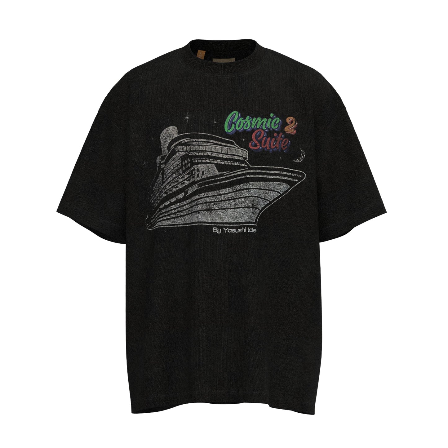 GALLERY Depy T-Shirt - Black Unisex Streetwear Limited Edition - **Gallery Dept. Cosmic Suite 2 T-Shirt** Elevate your wardrobe with the Gallery Dept. Cosmic Suite