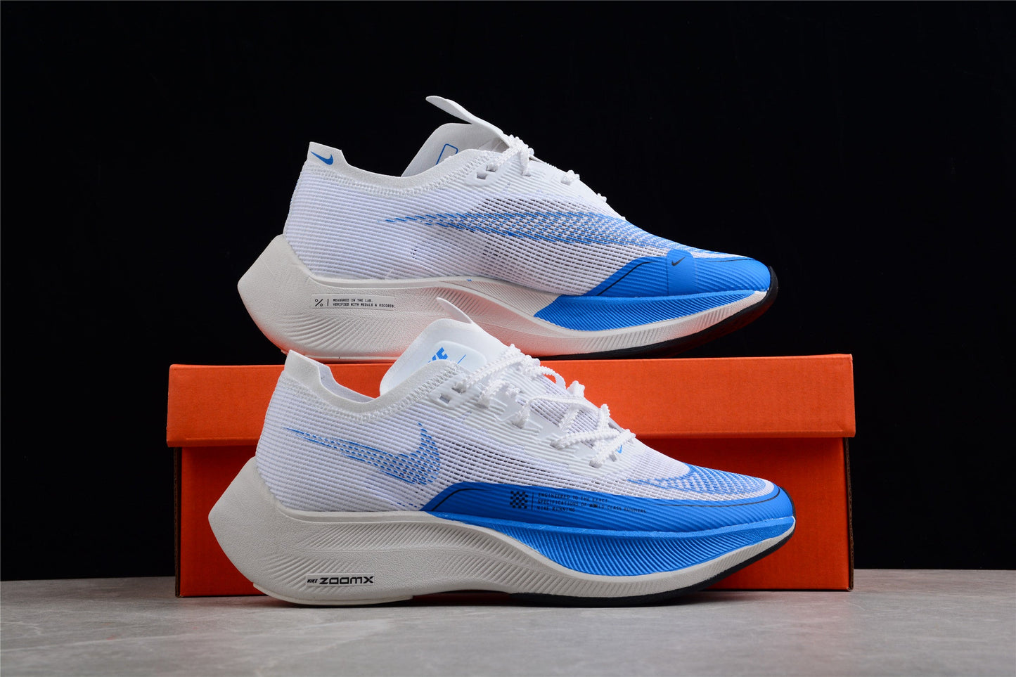 Zoom - Vaporfly Ne - T% 2 And Blue - White Unisex Streetwear Limited Edition - ### Nike ZoomX Vaporfly NEXT% 2 The Nike ZoomX Vaporfly NEXT% 2 is crafted for