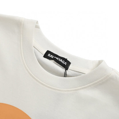 Balenciaga T-shirt With Graphic Design - White Unisex Streetwear Limited Edition - <span>Edgy and artistic. Features bold graphic design with text. Made from high-quality fabric. Perfect for