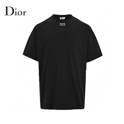 Dior Minimalist T-shirt - Black Unisex Streetwear Limited Edition - This Dior t-shirt features a minimalist design with 'Dior' text near the collar. Made from