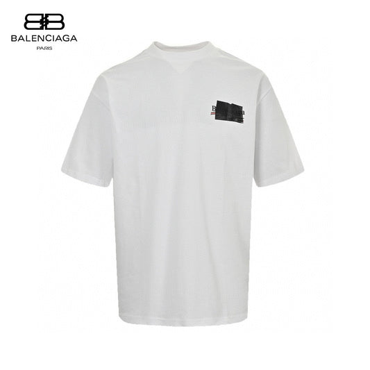 Balenciaga Political Campaign T-shirt (white) Unisex Streetwear Limited Edition - The Balenciaga Political Campaign T-Shirt in white is a stylish and contemporary piece from the
