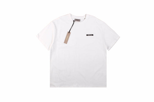 Fear Of God Essentials Logo T-shirt - White Unisex Streetwear Limited Edition - This minimalist white t-shirt from Fear of God Essentials features the brand s understated logo on