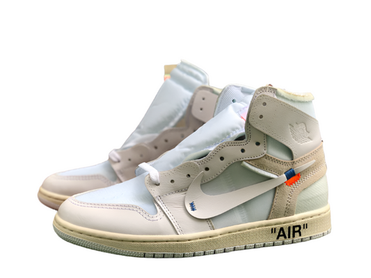 JORDAN 1 Retro High - Off-white Sneakers Unisex Streetwear Limited Edition