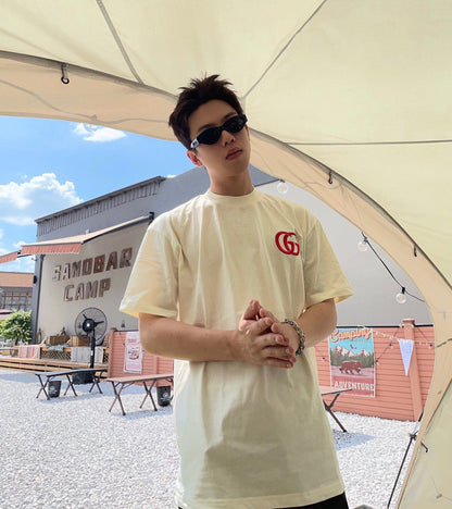 Camiseta con el logo doble G de Gucci