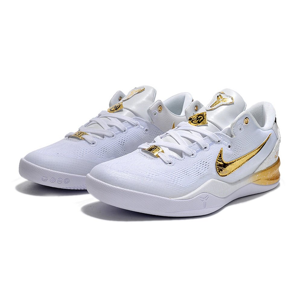 NIKE Kobe 8 - Gold Mamba Shoes - Black Unisex Streetwear Limited Edition