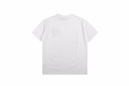Dior T-shirt With Floral Cd Logo - White Unisex Streetwear Limited Edition - <p dir='ltr'><span>This Dior t-shirt features a floral CD logo design. It is white with