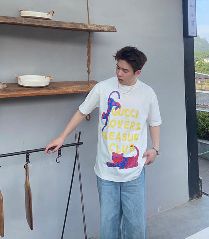 Camiseta Gucci Lovers Pleasure Club