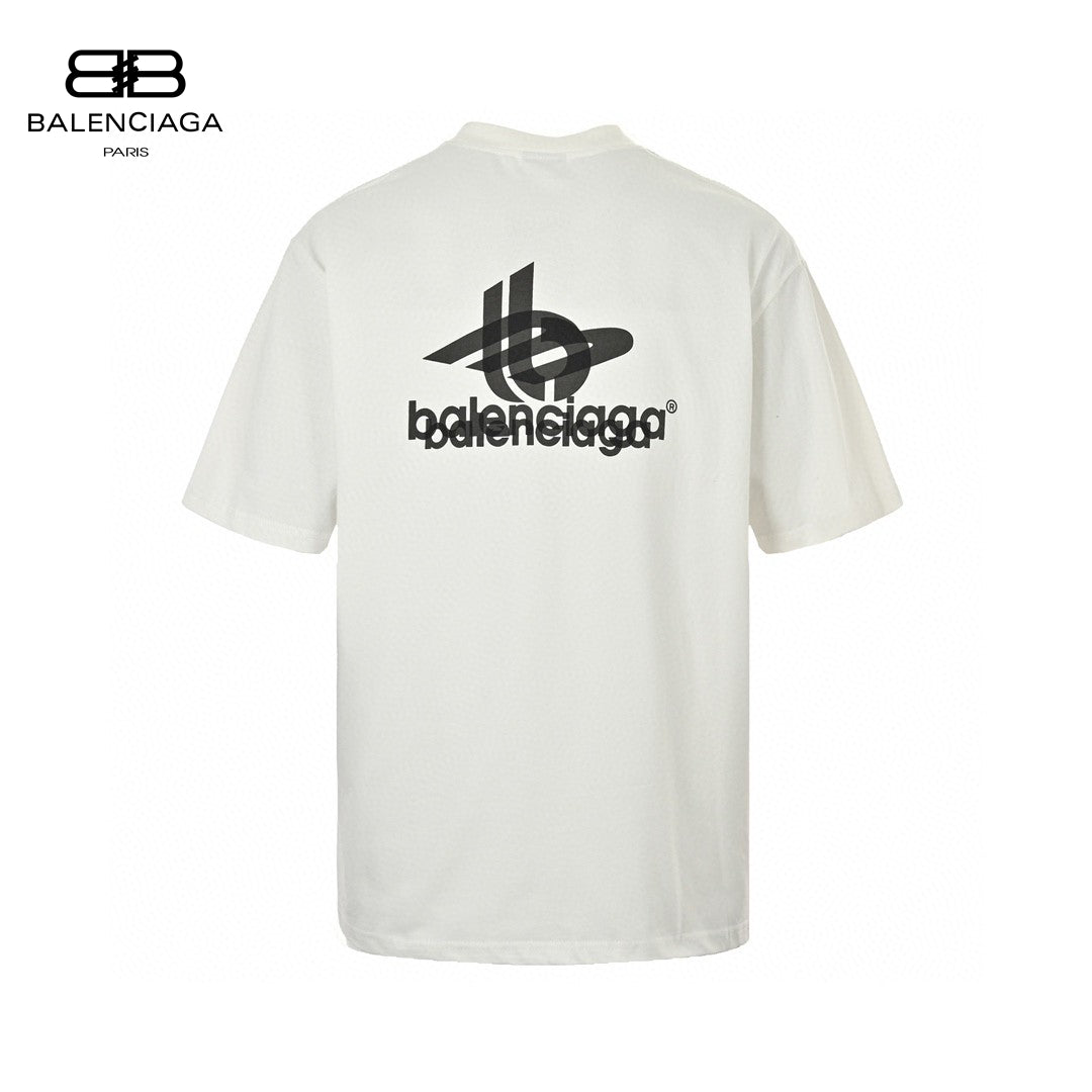 Camiseta Balenciaga - Logotipo superpuesto