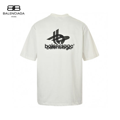 Camiseta Balenciaga - Logotipo superpuesto