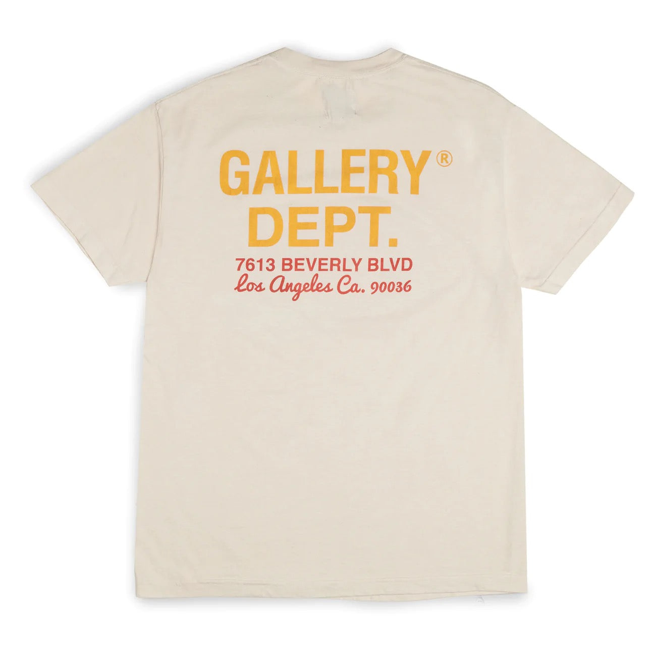 Gallerydept. Ebay Tee T-Shirt - White Unisex Streetwear Limited Edition - **Gallery Dept. Venice Car Show T-Shirt** Add a touch of retro flair to your wardrobe