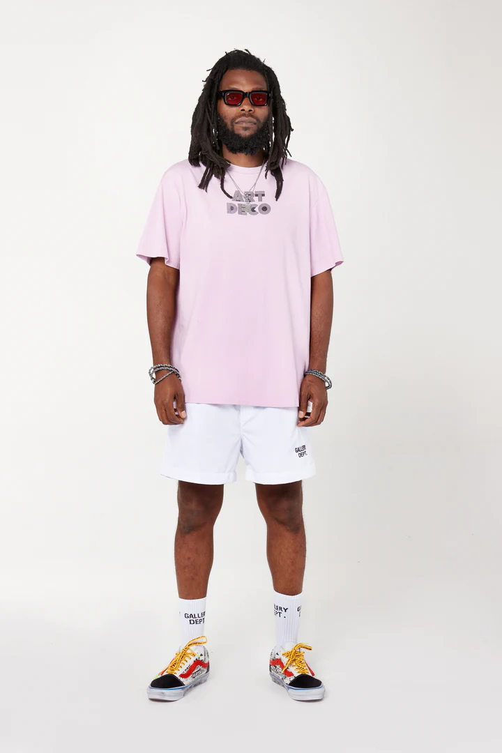 Gallery Dept. Jogger Pants - Black Unisex Streetwear Limited Edition - Introducing the Gallery Dept. Art Deco T-Shirt, a sophisticated blend of modern style and vintage