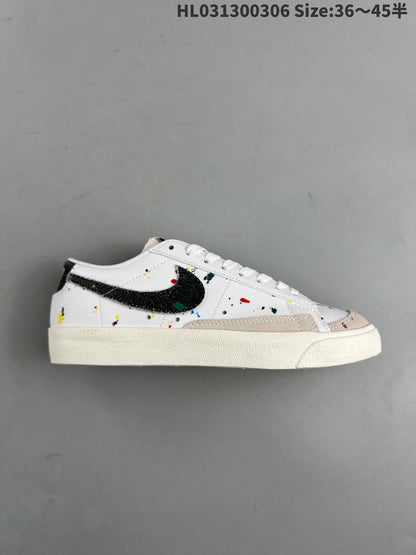 Nike Blazer Low'1977 - White Unisex Streetwear Limited Edition - The Nike Blazer Low '1977' in off-white is a perfect blend of classic style and
