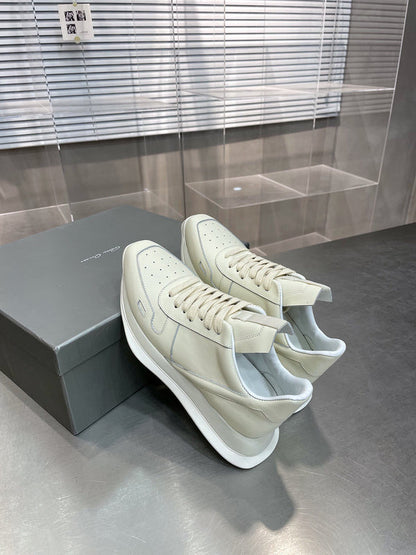 Modern Minimalist Sneakers - White Unisex Streetwear Limited Edition - **Modern Minimalist Sneakers** Introducing the ultimate in contemporary footwear, these modern minimalist sneakers are designed