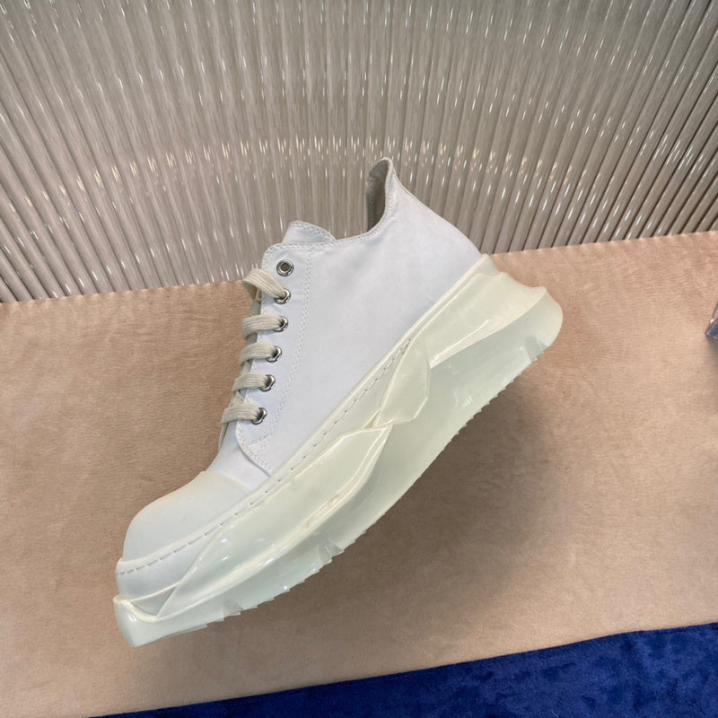 Rick Owens Low-top Sneakers - All - White Unisex Streetwear Limited Edition - ### Rick Owens Low-Top Sneakers - All White Introducing the Rick Owens Low-Top Sneakers in