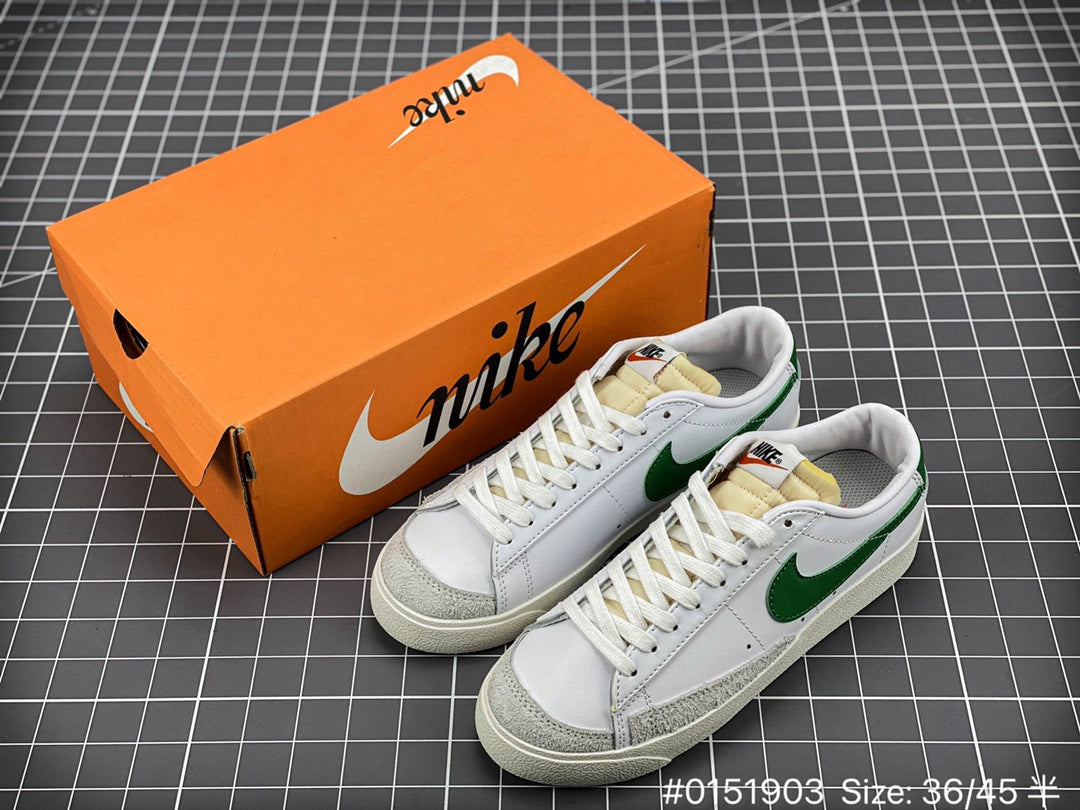The Nike Blazer Low '1977 Vintage 'pink Green' Unisex Streetwear Limited Edition - The Nike Blazer Low '1977 Vintage 'Pink Green' combines retro aesthetics with fresh pops of