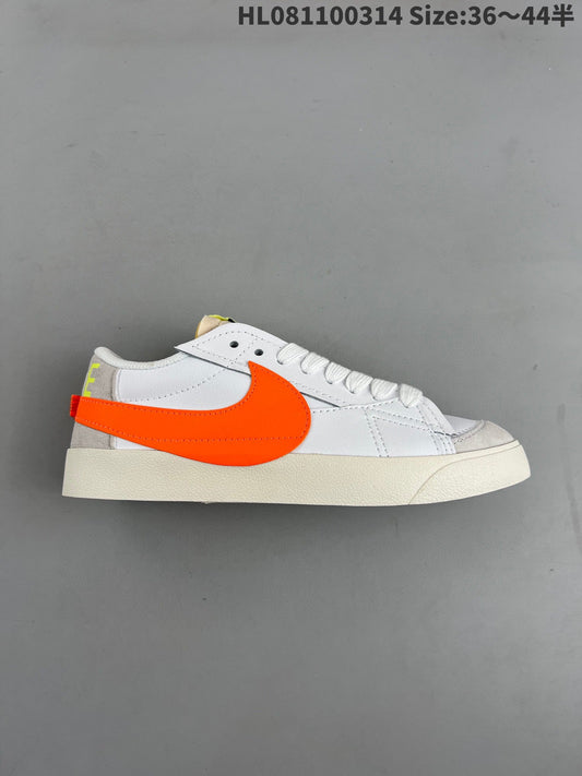 Nike Blazer Low'1977 (copy) - White Unisex Streetwear Limited Edition - The Nike Blazer Low '1977' in brown brings a rich, earthy tone to the timeless
