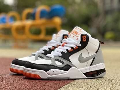 JORDAN 13 'white - Grey - Orange' Unisex Streetwear Limited Edition