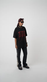 GALLERY Art That Kills Identity Tee T-Shirt - Red Unisex Streetwear Limited Edition - The Gallery Dept. 'Art That Kills' T-Shirt is a striking piece that effortlessly blends streetwear