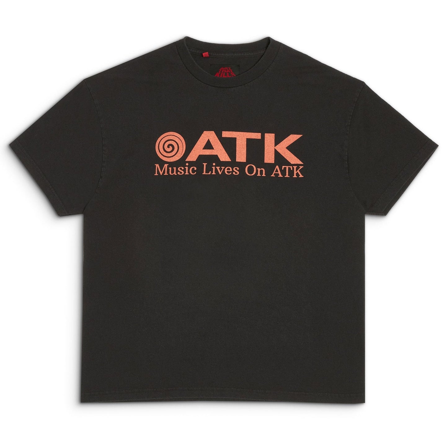 GALLERY Dept. Music Lives On Atk Tee T-Shirt - Orange Unisex Streetwear Limited Edition - **Gallery Dept. ATK Music Tee** The Gallery Dept. ATK Music Tee is a must-have for