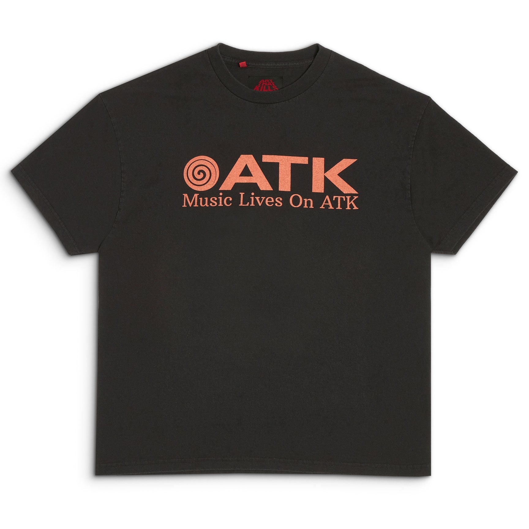 GALLERY Dept. Music Lives On Atk Tee T-Shirt - Orange Unisex Streetwear Limited Edition - **Gallery Dept. ATK Music Tee** The Gallery Dept. ATK Music Tee is a must-have for